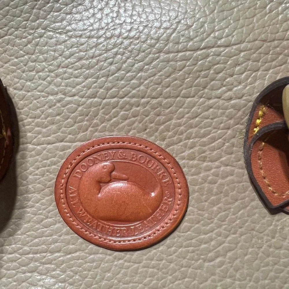 1980‎ brown leather dooney